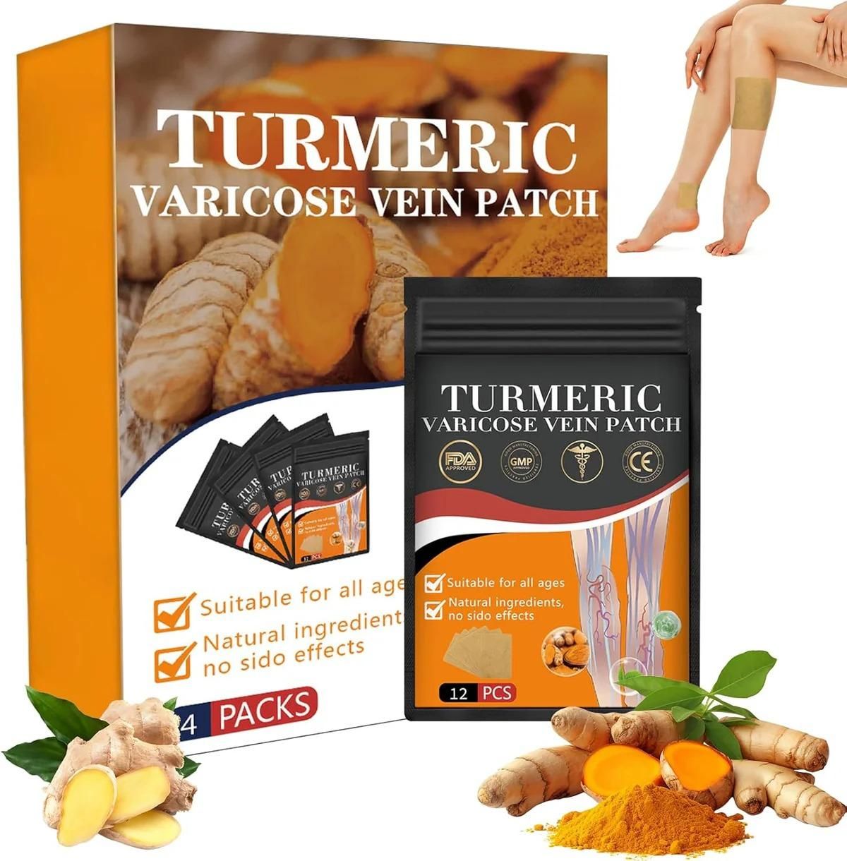 Turmeric Vericose Vein Patch (Pack of 10)